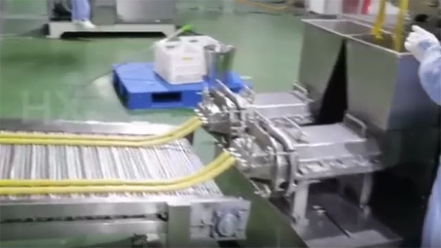 Steam Cooking Extrusion System Production Line of Snack Pellets/Prawn Chips Production Line